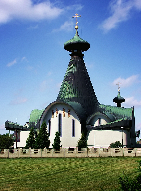 Sobór św. Trójcy w Hajnówce, fot. wikipedia/M. Podstolski