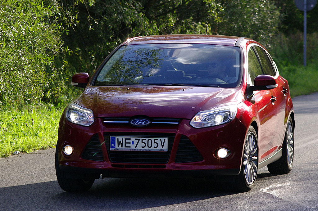 Ford Focus - przód fot. Maciej Medyj