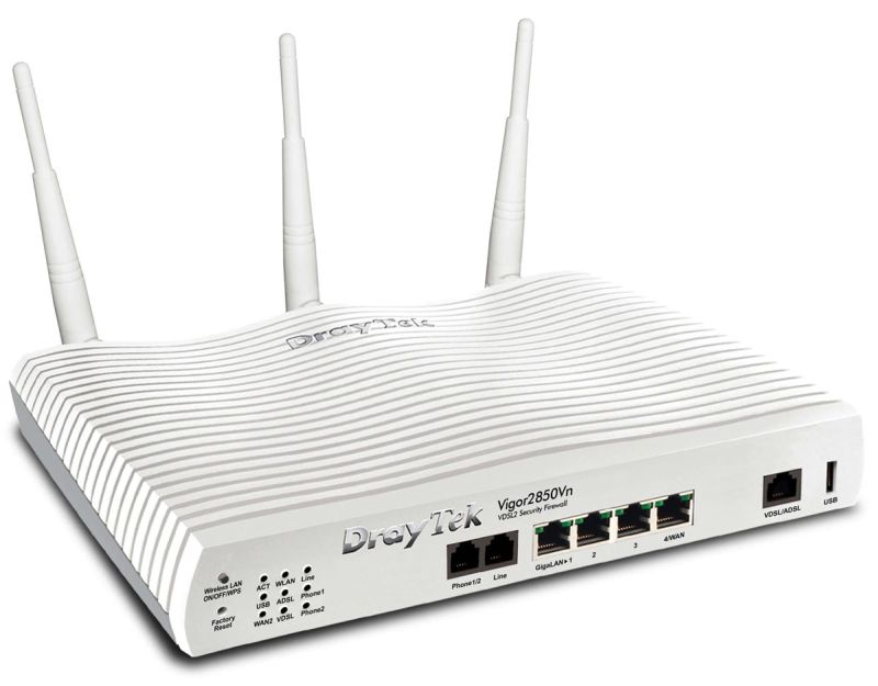 Router DrayTek – Vigor 2850. Fot. Fotolia