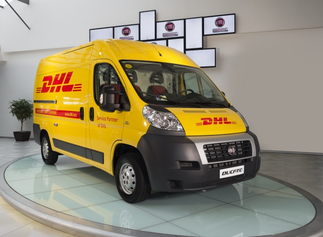 Fiat Ducato DHL Express, fot. Fiat