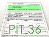 Wspólne rozliczenia z małżonkiem na PIT-36; PIT 2011 / 2012