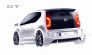 Volkswagen GT Up! posiada tak modne teraz diodowe oświetlenie. Auto osadzono na 17 calowych kołach. Volkswagen GT Up! posiada tak modne teraz diodowe oświetlenie. Auto osadzono na 17 calowych kołach.